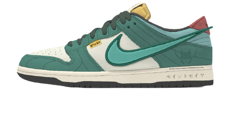 【送料無料】【代金引換】NIKE ( ナイキ ) × 聖闘士星矢( セイントセイヤ ) コラボ SB Dunk スニーカー 【今年の新商品】