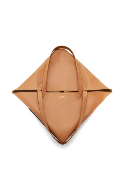 パズルフォルド トート ラージ（シャイニーカーフ）