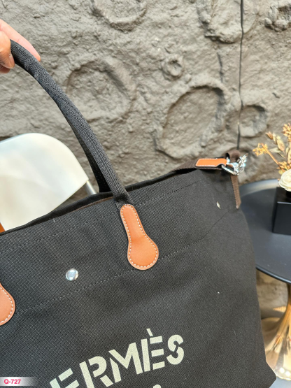 HERMES エルメス カヴァリエ キャンバス ボストン ショルダー 馬具 バッグ