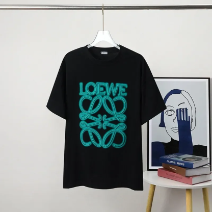 LOEWE『XS-L』人気爆発中 ゆるい 手触り良く カジュアル ファッション軽量 通気性 高品質 Ｔシャツ