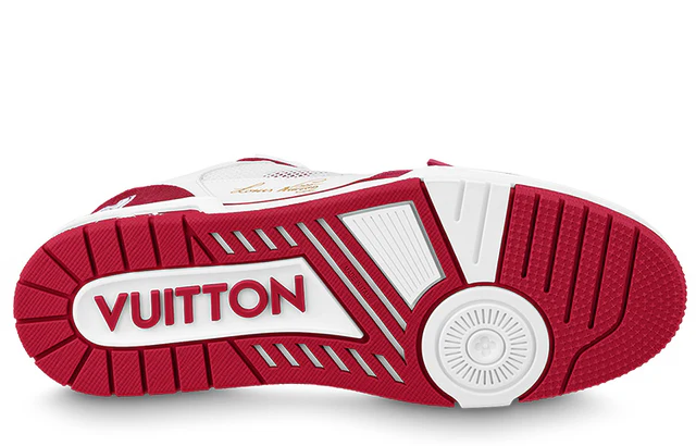 LOUIS VUITTONLV Trainer 'White Red'