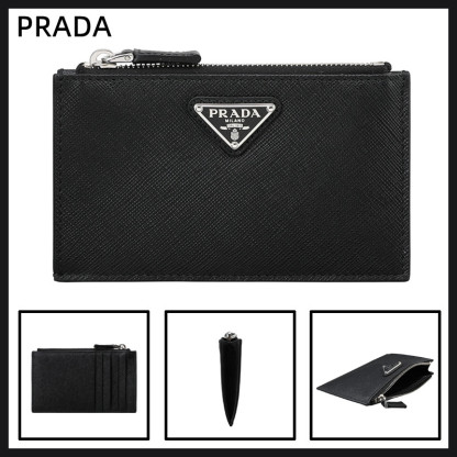 ★送料関税込★PRADA プラダ トライアングルロゴ カードケース