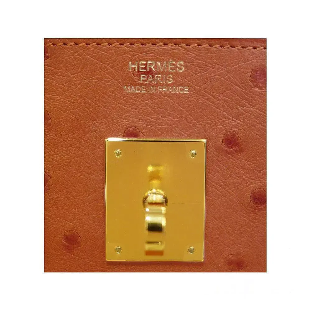 【HERMES】エルメス バーキン 30cm オーストリッチ ゴールド金具