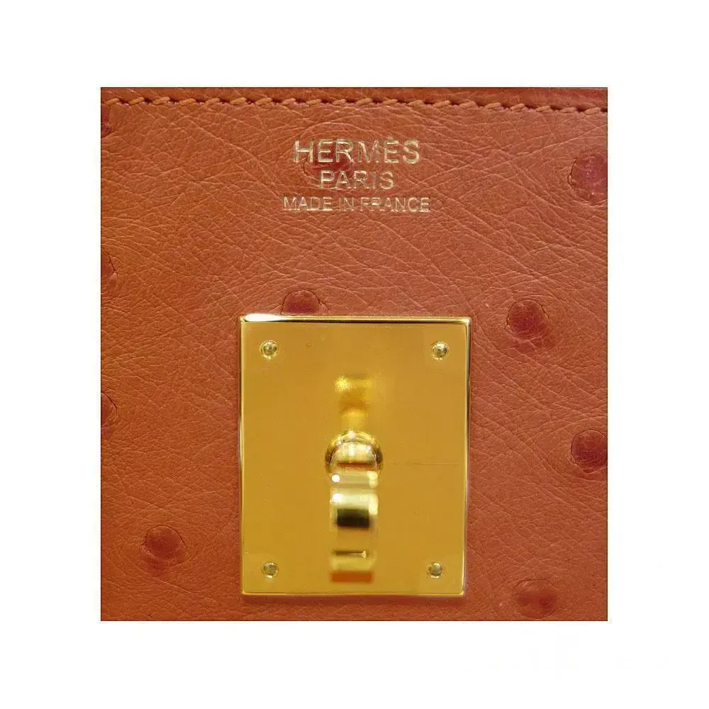 【HERMES】エルメス バーキン 30cm オーストリッチ ゴールド金具