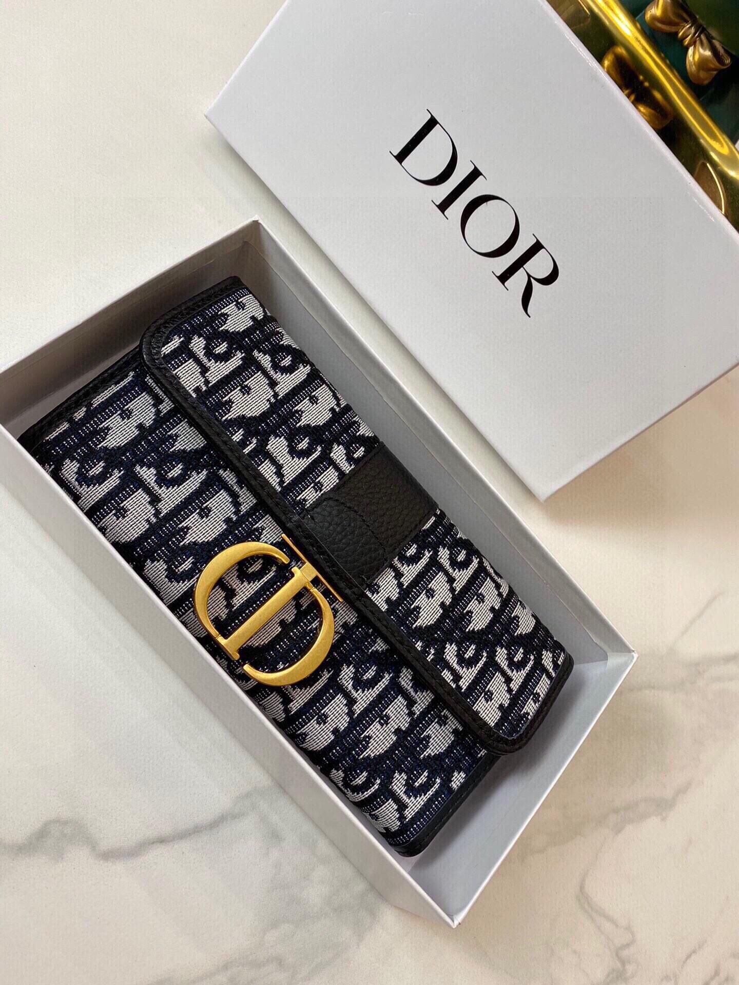 Dior(ディオール)★ジャカードキャンバスクラッチバッグ