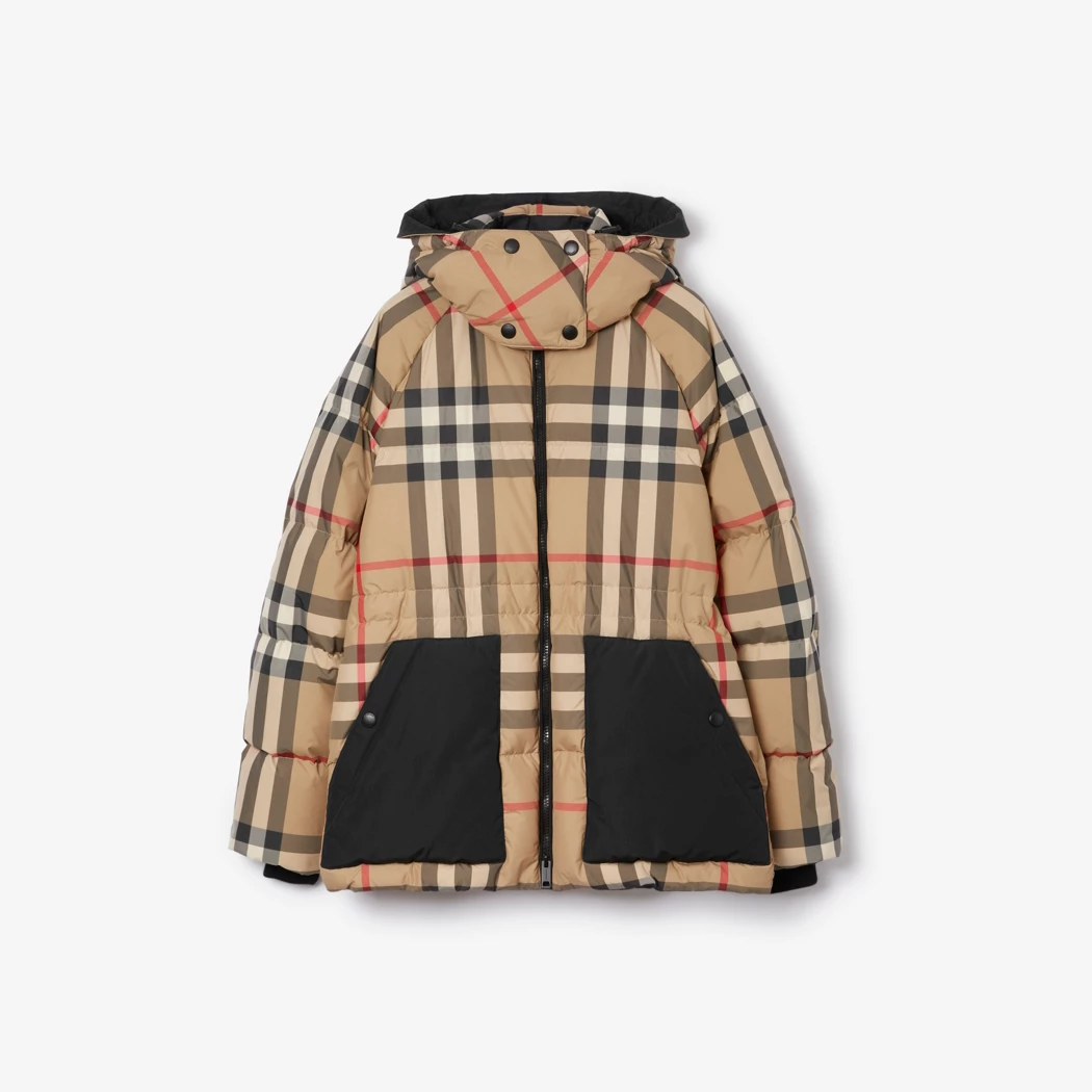 Burberry【セール】■国内発■チェックのダウンジャケット/【BURBERRY】DOWN JACKET