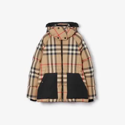 Burberry【セール】■国内発■チェックのダウンジャケット/【BURBERRY】DOWN JACKET