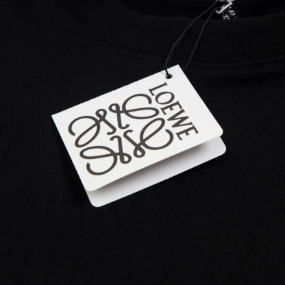 LOEWE『XS-L』話題沸騰中 安定感抜群 新品 キレカジ 刺繍 無地 2色 ゆったり Ｔシャツ
