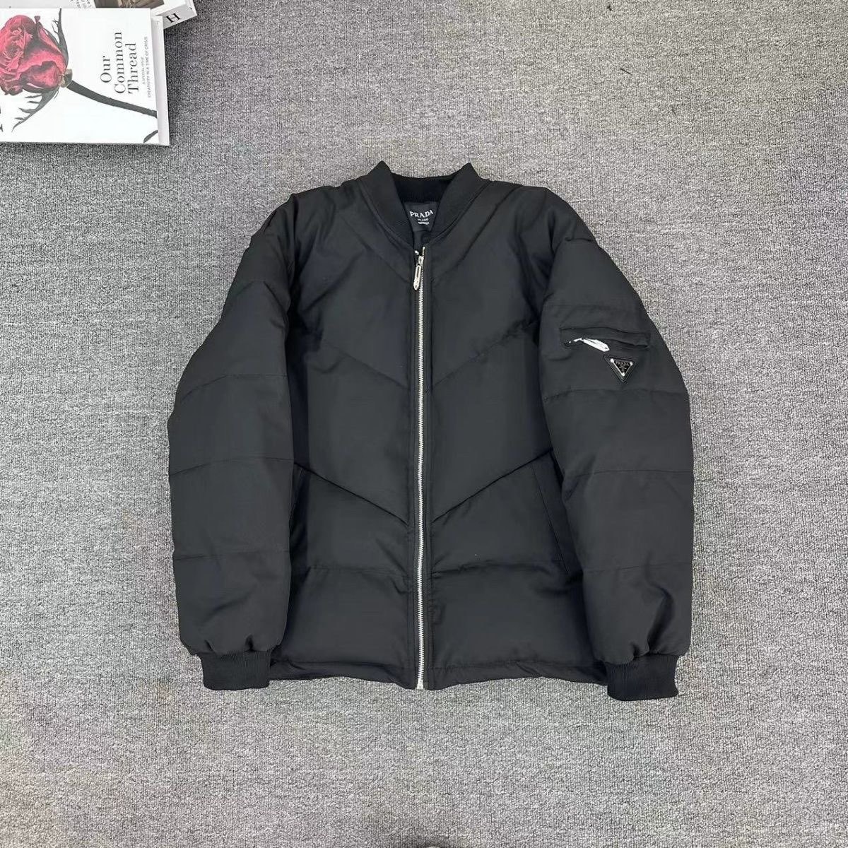 PRADA プラダ Re-Nylon リナイロン クロップド ジャケット