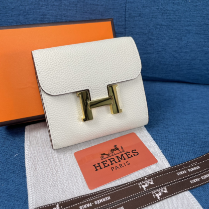 Hermes・レザー コンチネンタルウォレット 財布 折財布