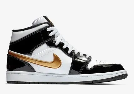 Nike Air Jordan 1 Mid SE “Black/Metallic Gold”が国内11月8日に発売予定 ［852542-007］