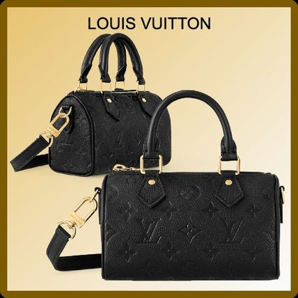 LOUIS VUITTON モノグラム アンプラント ナノ スピーディ M82450