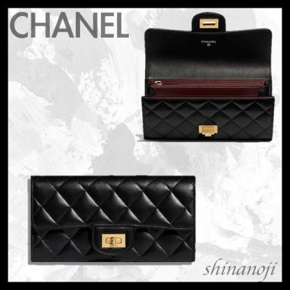 【Chanel】2.55長いフラップ財布