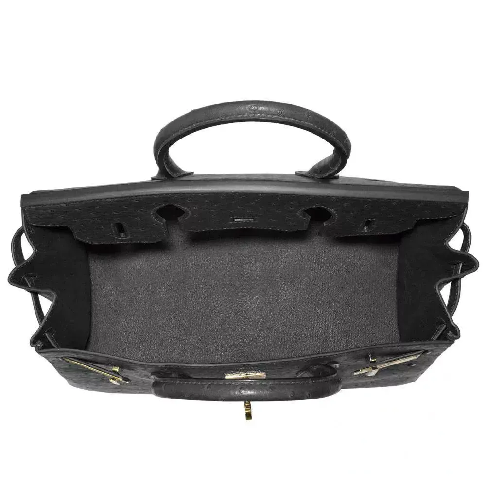 【HERMES】エルメス バーキン 30cm オーストリッチ ゴールド金具