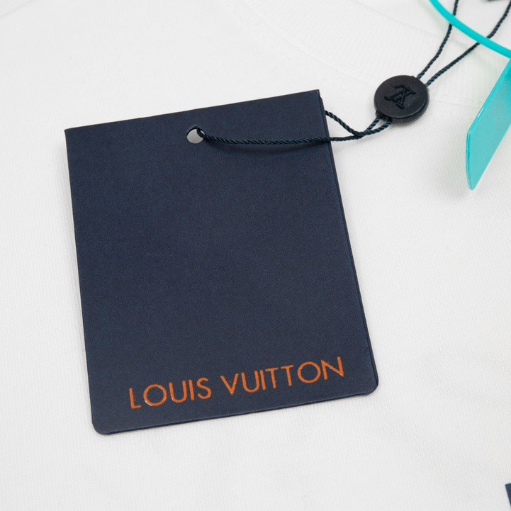 LOUIS VUITTON オールドカーロゴ 半袖Tシャツ 恤 男女兼用