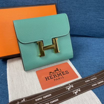Hermes・レザー コンチネンタルウォレット 財布 折財布