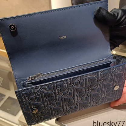 すぐ届く！DIOR（ディオール）ロング フラップウォレット 長財布