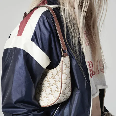 トリオンフキャンバス AVA（アヴァ）バッグ / キャンバス ＆ カーフスキン ホワイト