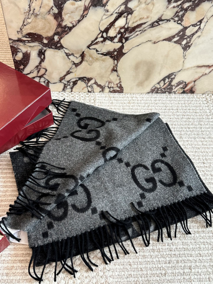 GUCCI マフラー 387574 4G200 ウール ストール