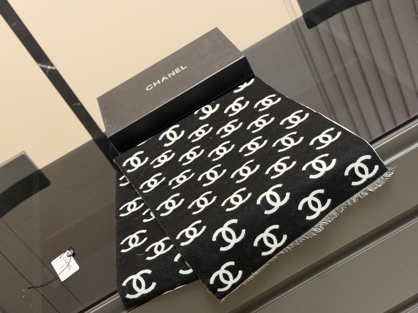 CHANEL  シャネル ウールとカシミヤ素材