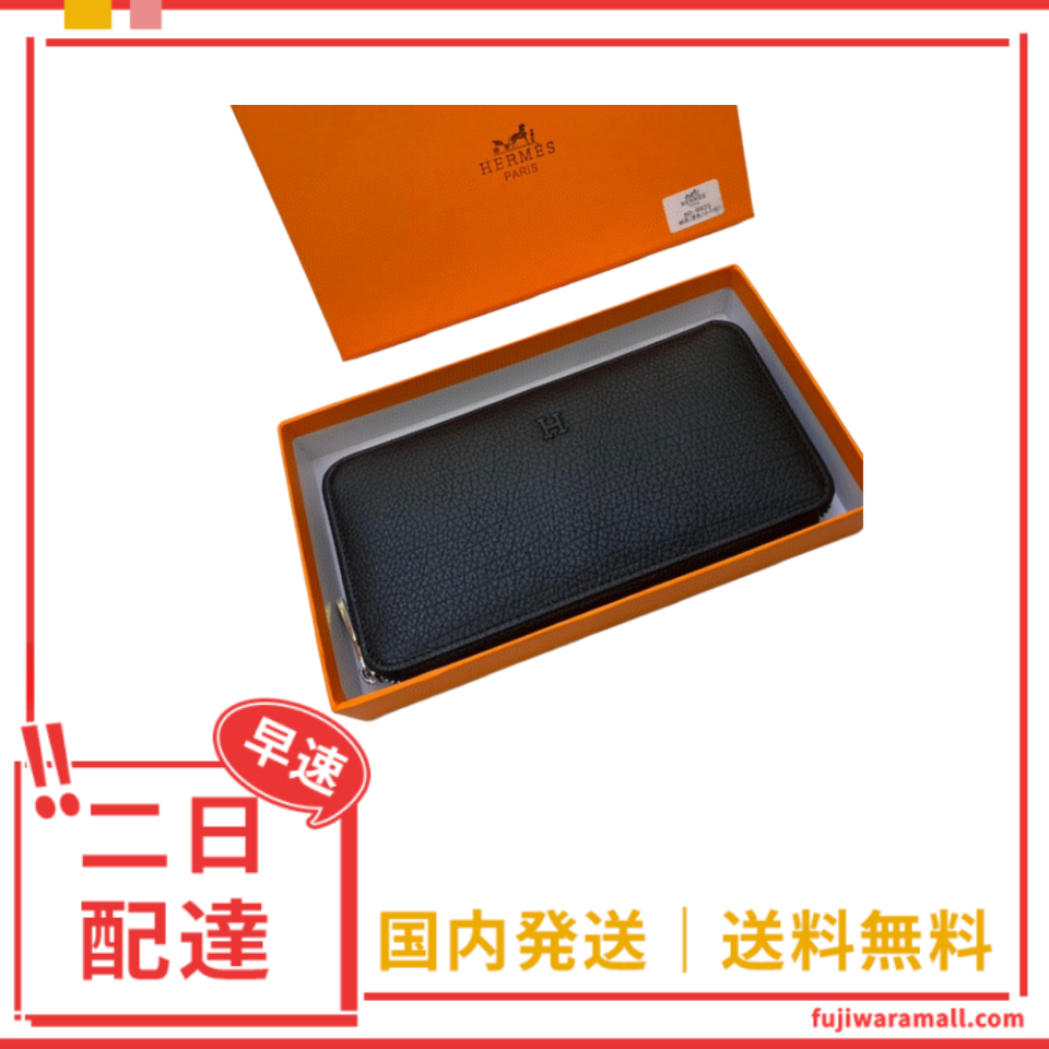 Hermes・レザー コンチネンタルウォレット 財布 折財布