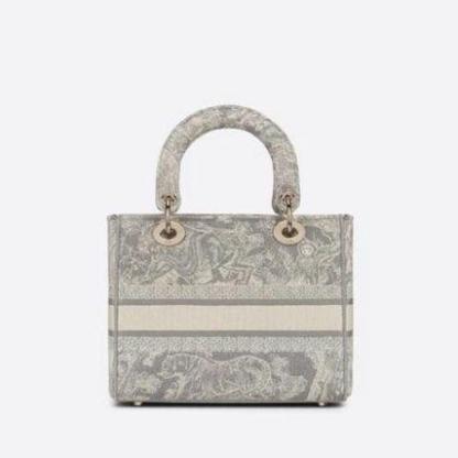 【DIOR】ディオール LADY D-LITE ミディアムバッグリバース