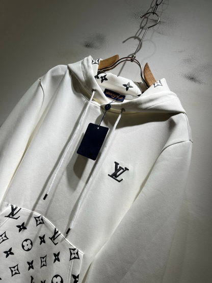LOUIS VUITTON ロゴプリント ユニセックス パーカー