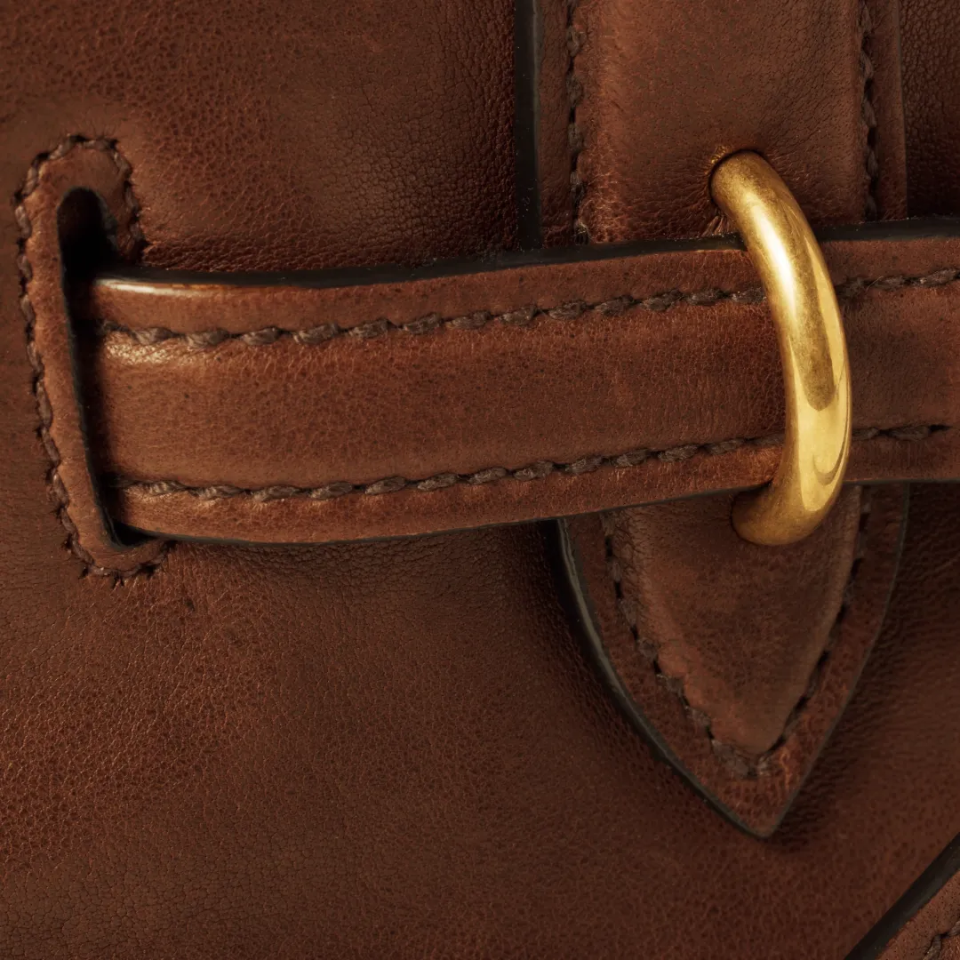 アバンチュール ナッパレザー トップハンドルバッグ