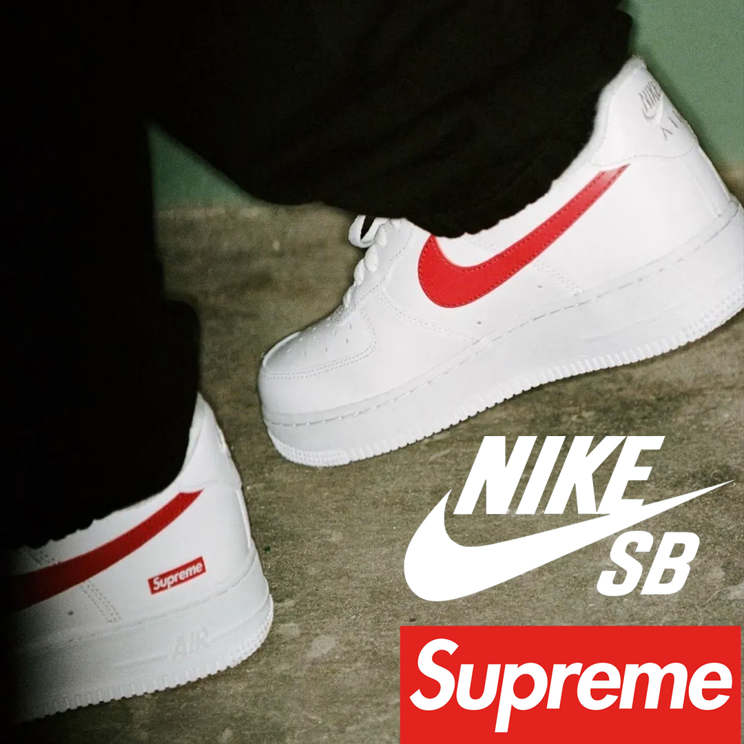 【 Supreme x Nike Air Force 1 Low 】新品 ◆コラボ◆正規品◆ 25SS 【本当の限定連名です!】