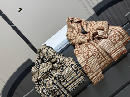 GUCCI 国内発送sale お勧め マフラー ウール アルパカ 男女兼用