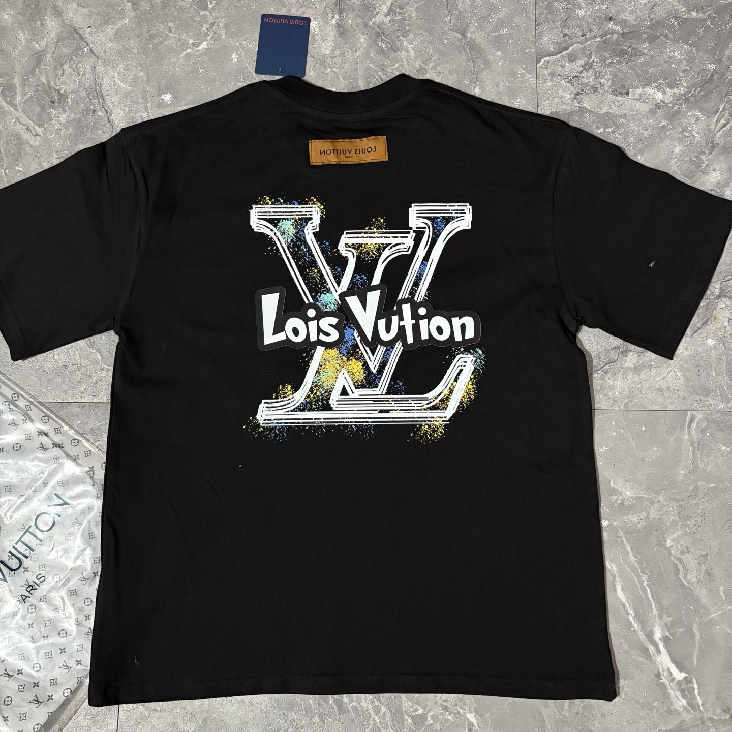 ルイ・ヴィトン 半袖Tシャツ（ブラック