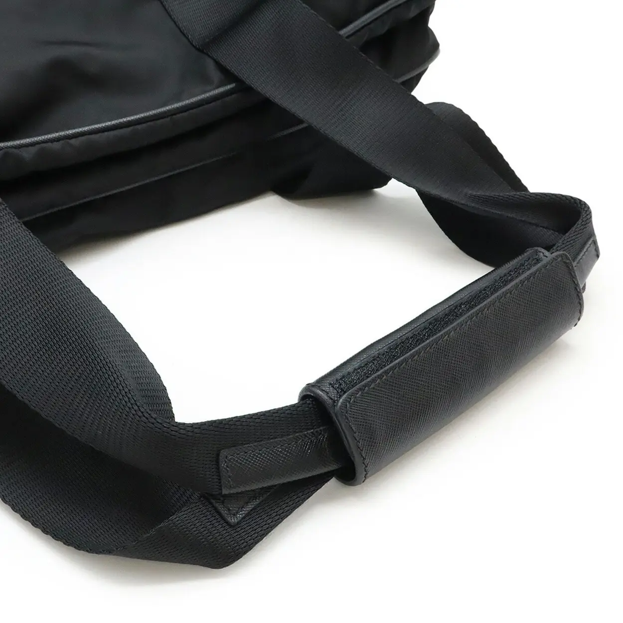 セール★PRADA★2VC033★ブラック　ベルト付　ボストンバッグ