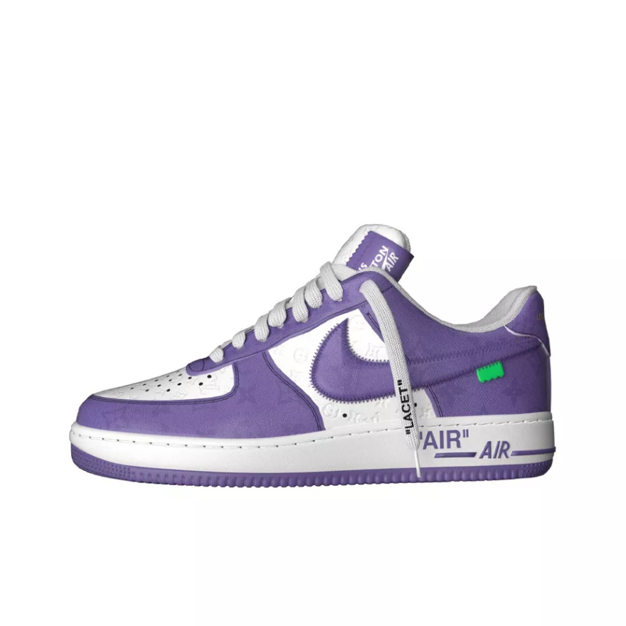 【新商品発売】【今年の新商品】LOUIS VUITTON X NIKE AIR FORCE1 LOW【本物保証】【代金引換】七色