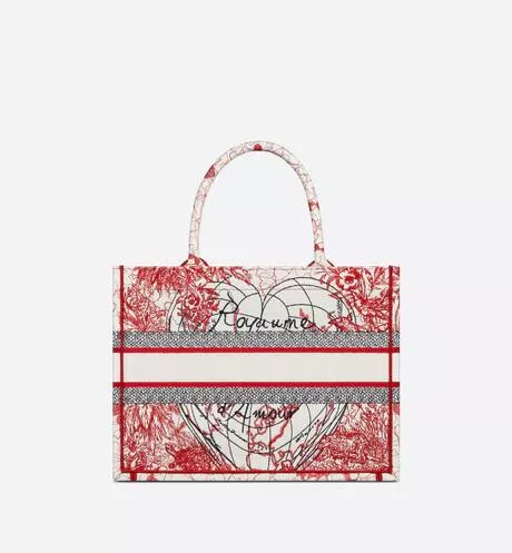 追跡付き発送【Dior】新サイズ♪DIOR BOOK TOTE スモールバッグ