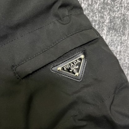 PRADA プラダ Re-Nylon リナイロン クロップド ジャケット