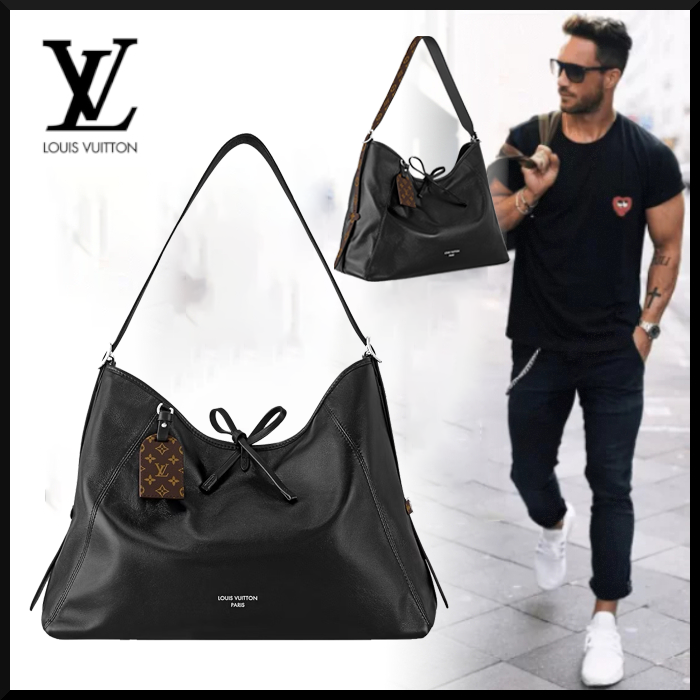 新作*Louis vuitton*キャリーオール ダーク MM ハンドバッグ