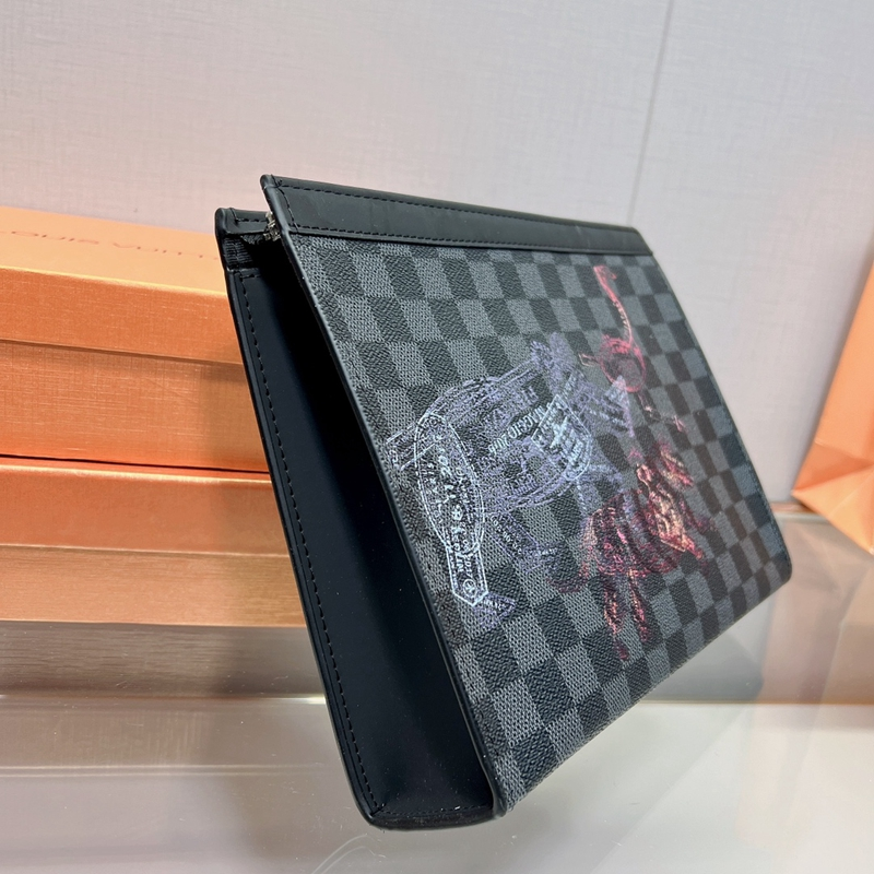 Louis Vuitton ☆ ルイヴィトン 最新なクラシック ショルダーバッグ 手提げ袋 肩掛けクラッチバッグウォッシュバッグ