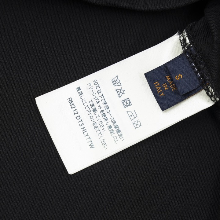 LOUIS VUITTON x Chrome Hearts コラボレーション、26SS 限定版ロゴプリントTシャツ