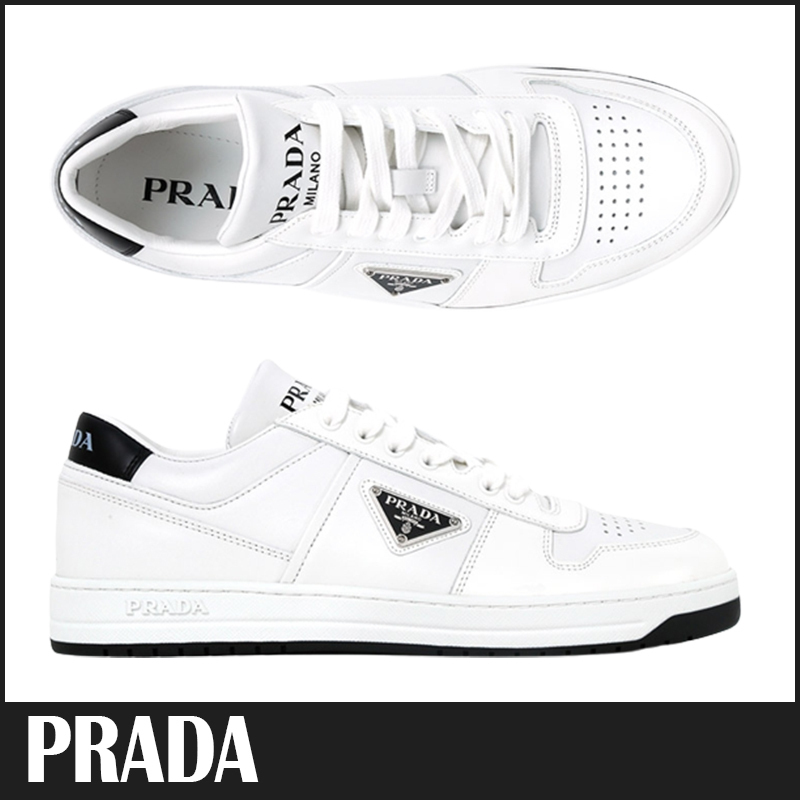 ☆送料関税込☆PRADA プラダ ダウンタウン レザー スニーカー☆