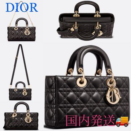 DIOR 国内発送 Lady D-Joy ショルダーバッグ 黒 Black