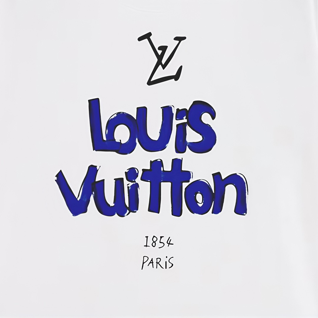 LOUIS VUITTON 26SS ロゴプリント 半袖Tシャツ