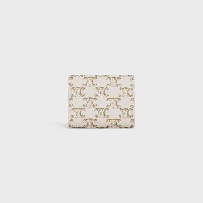 スモールウォレット トリオンフ / トリオンフキャンバス グレージュ