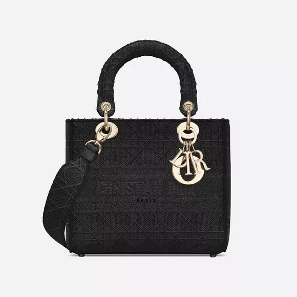 【Dior】“LADY D-LITE” “カナージュ” ミディアムバッグ 5色