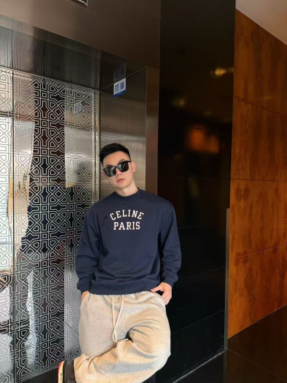 26SS CELINE カシミア クルーネック スウェット