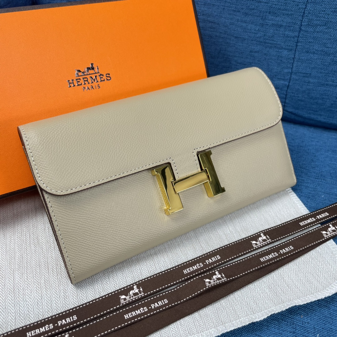 Hermes・レザー コンチネンタルウォレット 財布 折財布