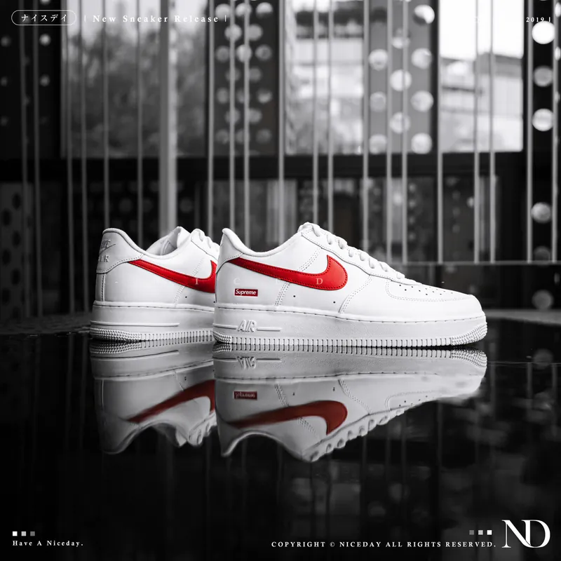 【 Supreme x Nike Air Force 1 Low 】新品 ◆コラボ◆正規品◆ 25SS 【本当の限定連名です!】