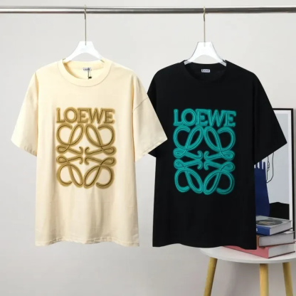 LOEWE『XS-L』人気爆発中 ゆるい 手触り良く カジュアル ファッション軽量 通気性 高品質 Ｔシャツ
