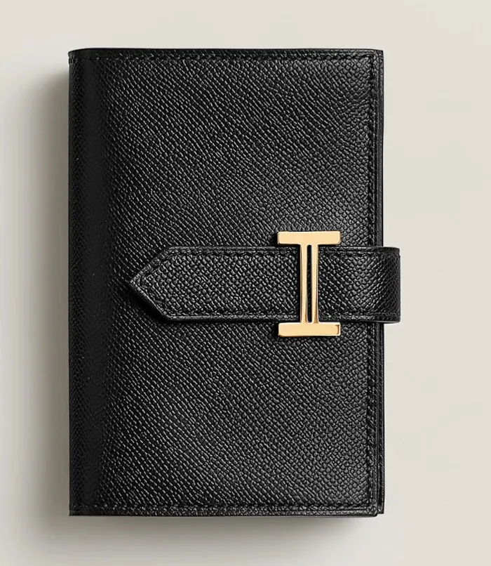 Hermes☆べアン ミニ 財布 Epson ブラック_パリ発