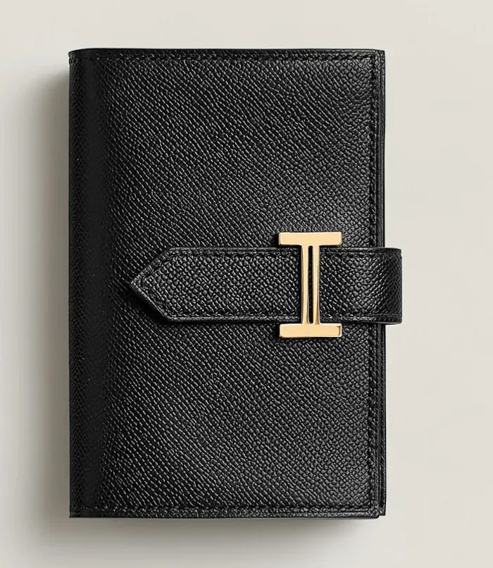 Hermes☆べアン ミニ 財布 Epson ブラック_パリ発