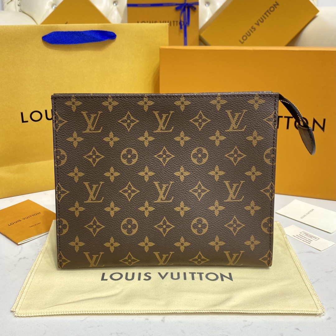 Louis Vuitton ポッシュ・トワレ NM モノグラム クラッチバッグ